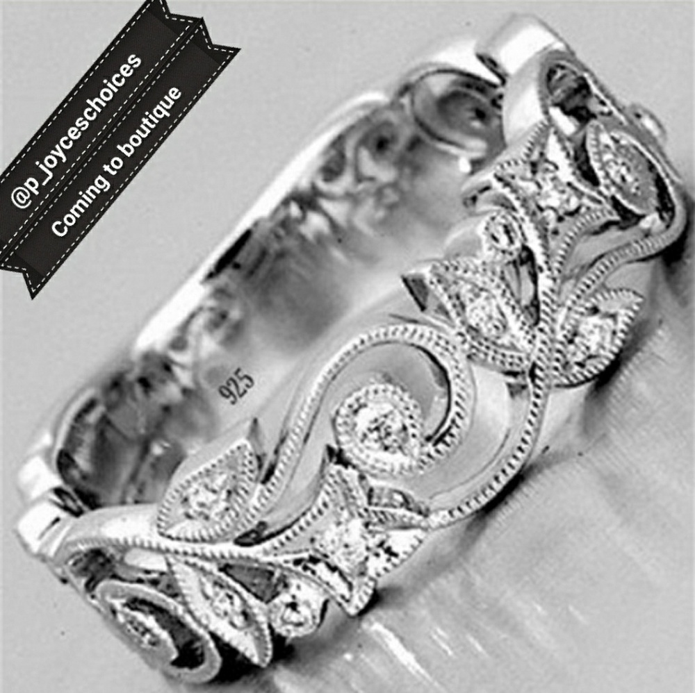 Gorgeous. 925 Sterling Silver wedding bands